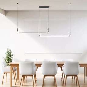 Lustra LED design modern RIKE