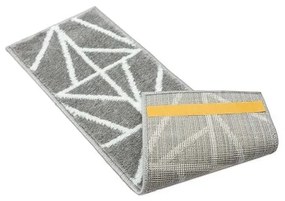 Covorașe pentru scări albe/gri 13 buc. 22x73 cm Striped – Mila Home