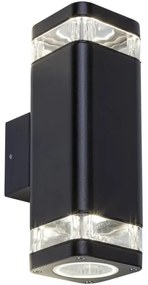 Aplică de exterior Rabalux 2xGU10/25W/230V IP44 neagră