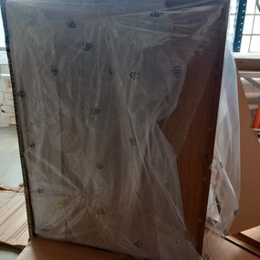 OFERTA Comoda LUCERO cu usi glisante si sertar, decor stejar a II-a calitate