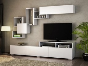 Ansamblu Comoda TV Elit, Alb