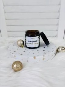 Lumanare din crara Craciun -  mod. Noapte de iarna