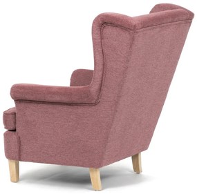 Fotoliu cu spătar înalt PINK2, roz