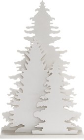 Decoratiune arbore cu LED Tung alba 35 cm