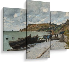 Tablou - Claude Monet, Sainte Adresse, reproducere (90x60 cm)