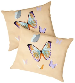 Set 2 huse de perna BRILLIANT BUTTERFLY 40x50 cm