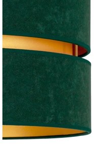 Plafonieră Duolla DUO 1xE27/40W/230V d. 40 cm verde/auriu