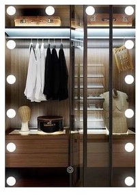 Oglindă LED cu funcție de iluminare 14xLED/1W/230V 3000/4000/6000K 70x50 cm IP44