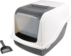 Letiera pentru pisici cu spatula, 53 x 36 x 42 cm