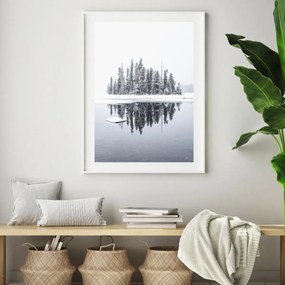 Poster - Insula înzăpezită (A4)