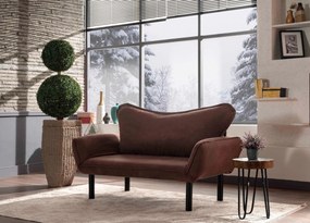 Canapea extensibila cu 2 locuri Atelier Del Sofa Mandy, 140x70x65cm