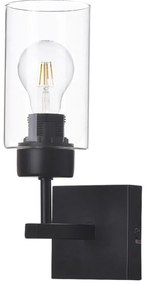 Aplica de perete design modern Prudence negru