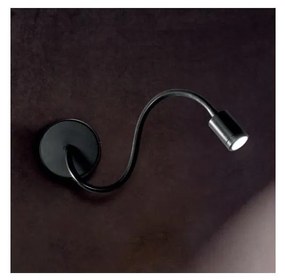 Ideal Lux - Lampă flexibilă FOCUS LED/4W/230V CRI 90 negru