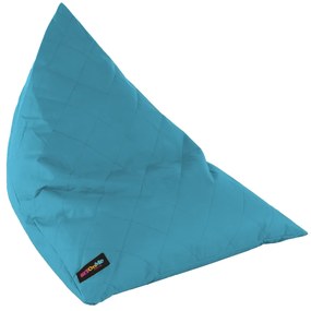 Fotoliu tip sac, material textil turcoaz, VETOK