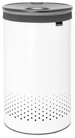 Coș de rufe alb din metal 60 l – Brabantia