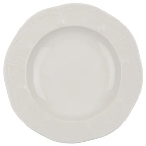 Set de masă 24 piese alb/porțelan