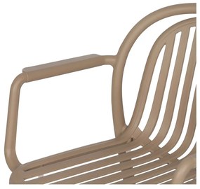 Scaun de dining bej din plastic Alia – Ixia