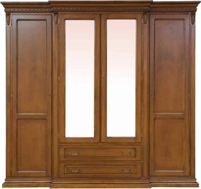Dulap lemn masiv Bernhard 4 Usi, 234 × 67 × 218 cm