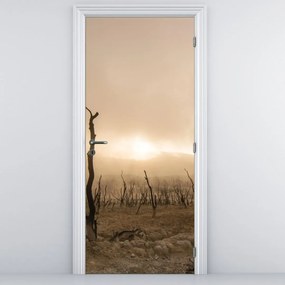 Fototapet pentru ușă - Copacii goi (95x205cm)