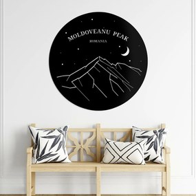 DUBLEZ | Tablou sculptat al munților - Moldoveanu Peak, Romania