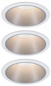 Paulmann 93410 - Set 3x LED 6,5W IP44, luminar baie COLE, dimabil, 230V