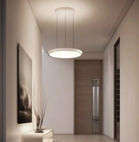 Lustră LED suspendată pe cablu DENVER LED/76W/230V bej