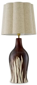 Veioza, Lampa de masa LUX, Ceramica, Maro, Beatriz