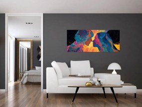 Tablou - Dragoste cosmică (120x50 cm)