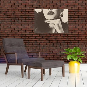 Tablou - Vintage, poza unei femei (70x50 cm)