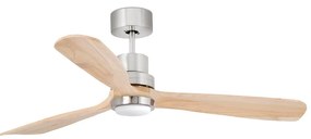 Lustra cu Ventilator si telecomanda LANTAU L LED DC nickel/pin