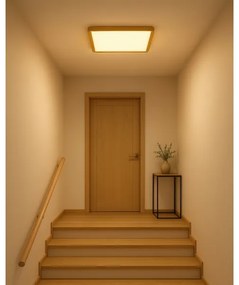 Plafonieră LED, 32W/230V, 3000/4000/6500K, 40x40 cm, bej