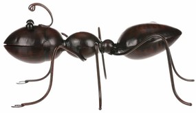 Decorație metalică de grădină pentru agățatFurnică, 18 x 11 x 10 cm
