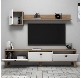 Mobilier living Summer (stejar + alb). 1088301