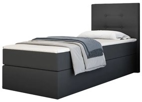 Expedo Pat boxspring tapițat DOBLE, 90x200, enjoy 25,stânga