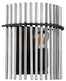 Aplică Globo 15698W GORLEY 1xE27/60W/230V negru