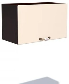 Corp superior 60 cu 1 usa orizontala pentru hota Zebra MDF vanilie simplu