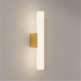 Aplică LED pentru oglindă de baie LINEA, 8W, 230V, 3000/4000/6000K, IP44, 45 cm, aurie