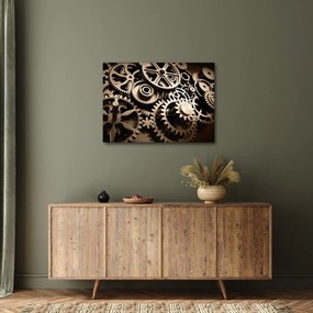 Tablou - Piese de ceas (70x50 cm)