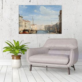 Tablou - Richard Parkes Bonington, The Grand Canal, reproducere (90x60 cm)