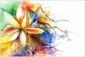 Tablou - Floare (90x60 cm)