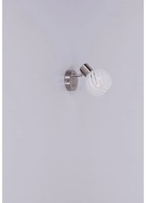 Aplica cu spot design modern WILLY nichel