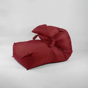 Fotoliu Yoga XL si Perna, Material Impermeabil - Panama Red