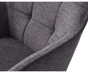 Scaun de dining gri închis Nolan – Unique Furniture