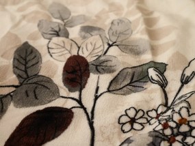 Lenjerie de pat reversibila DUO SENSE CARMELIA cu modele + husa pentru perna 40x50 cm GRATUIT Dimensiune lenjerie de pat: 70 x 90 cm | 140 x 200 cm