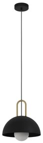 Eglo 56459 - Pendul pe cablu CALMANERA, 1xE27/40W/230V, negru
