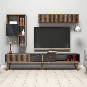Mobilier living Michelle (Nuc + Negru). 1072224