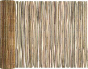 vidaXL Gard din bambus natural 400 x 125 cm Bambus