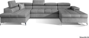 Colțar lemn masiv Formă U Extensibil Linde 345x202cm Personalizabil
