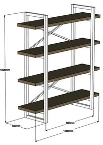 Raft Makro Walnut