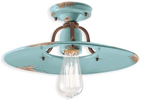 Plafoniera design retro realizata manual din ceramica COUNTRY, 40cm